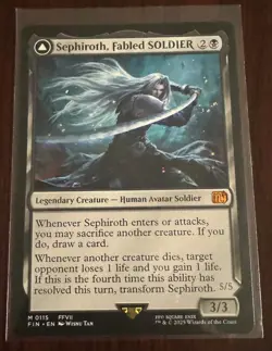 Sephiroth, Fabled SOLDIER Final Fantasy Regular - Image 1