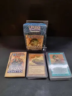 MtG Urza's Saga 'Tombstone' Theme Deck from 1998 | Opened - Complete - Image 1