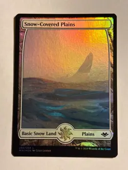 Snow-Covered Plains - FOIL - Modern Horizons - NM MTG - Image 1