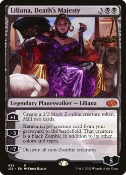 [MTG] Liliana, Death's Majesty (433) (J22) NM - Image 1