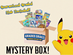 Pokemon Graded Mystery Box ?? PSA/CGC/BGS 9-10 Graded Slab + 2 Packs + Bonus - Image 1