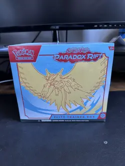 Pokemon TCG Paradox Rift ETB Elite Trainer Box Sealed - Image 1