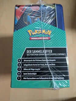 Pokemon Sammelkoffer 2025 - Mega Entwicklung - Deutsch - NEU&OVP - Image 2