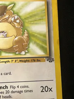 Pokemon TCG Kangaskhan Jungle 21/64 Holo Unlimited Non Holo Rare LP - Image 2