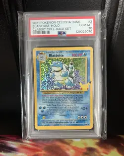 Pokemon Blastoise Celebrations Classic Collection Holo 2/102 PSA 10 GEM MINT - Image 4
