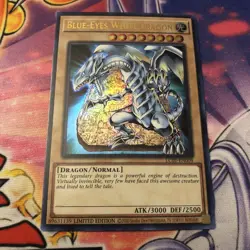 ( BLUE-EYES WHITE DRAGON ) - Ultra Rare - LC01-EN004 Limited NM - Yu-Gi-Oh 25th - Image 1