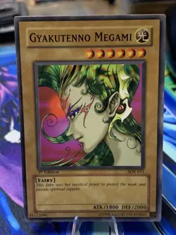 Near Mint Gyakutenno Megami - SDK-011 - Common - 1st Edition - YuGiOh - Image 1