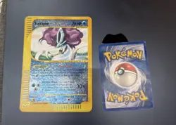 Suicune Pokemon Card 8/12 Box Topper Aquapolis Jumbo Holo Pokemon Card - Image 1