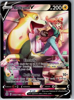 Boltund V TG13/TG30 Brilliant Stars Trainer Gallery - Pokemon Card - NM - Image 1