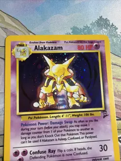 Alakazam Pokemon Card Holo Base Set 1999 1/130 - Image 2