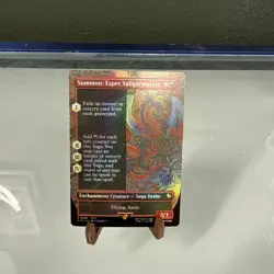 Summon: Esper Valigarmanda (Borderless) Commander: Final Fantasy Foil - Image 1