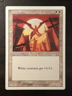 6th Edition MTG 1 Crusade Magic - Image 1