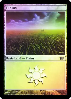 8th Edition MTG Foil 1 Plains (#331) Magic - Image 1