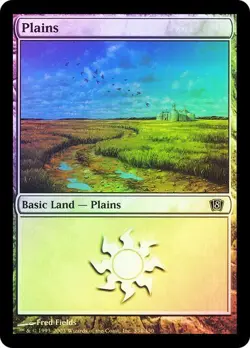 8th Edition MTG Foil 1 Plains (#334) Magic - Image 1