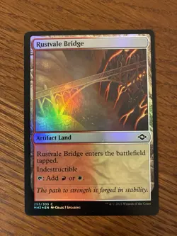 Mtg. Rustvale Bridge. Foil. Modern Horizons 2. M3 - Image 1