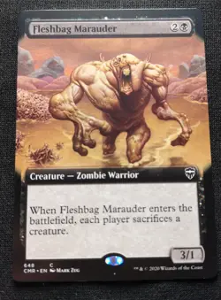 Fleshbag Marauder - Extended Art - Commander Legends - NM - EN - 648 - Image 1