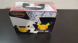 Pokemon Celebrations 25th Anniversary Collectors Chest Lunch Box Tin Sealed - Image 2
