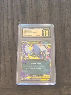 Pokemon TCGmega Absol EX Mega Evolution 086/132 Holo Ultra Rare CGC PRESTINE 10 - Image 1