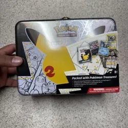 2021 Pokemon 25th Anniversary Celebrations -Treasure Chest Lunchbox Tin SEALED - Image 1