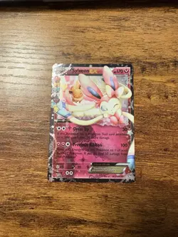 Sylveon EX Pokemon TCG Generations Radiant Collection RC21/RC32 Ultra Rare NM/LP - Image 1