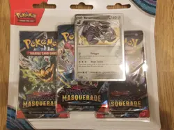 Pokemon TCG Twilight Masquerade Snorlax & Revavroom Triple Blister Packs - Image 3
