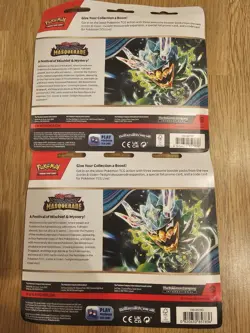 Pokemon TCG Twilight Masquerade Snorlax & Revavroom Triple Blister Packs - Image 4