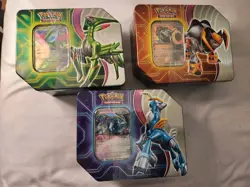 Pokemon TCG Paradox Clash Tins - 2 of each in pics- Set of 6 *NEW - SEALED* - Image 2