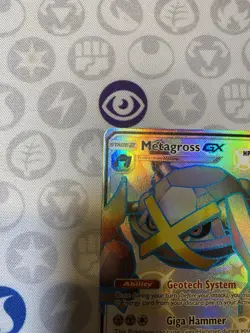Pokemon Metagross GX 157a/145 Full Art Shiny Alternate Art NM/Mint Condition - Image 3