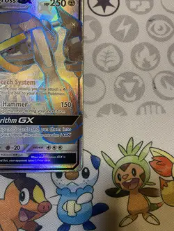 Pokemon Metagross GX 157a/145 Full Art Shiny Alternate Art NM/Mint Condition - Image 5
