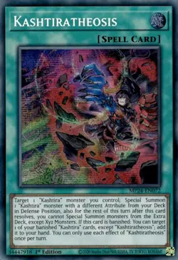Yugioh! LP Kashtiratheosis - MP24-EN072 - Prismatic Secret Rare - 1st Edition Li - Image 1
