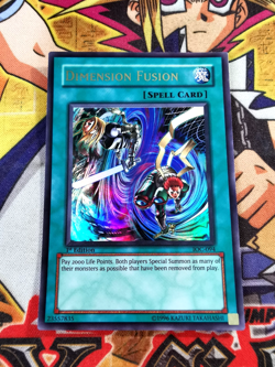 Dimension Fusion ioc-094 1st Edition (NM+) Ultra Rare Yu-Gi-Oh! - Image 1