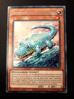 Yu-Gi-Oh! Tierverzierter Archosaurier, WISU-DE050, Rare, 1. Auflage, Deutsch, NM - Image 1