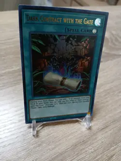 Yugioh Dark Contract with the Gate GFP2-EN159 Ultra Rare 1st Ed NM - Image 3