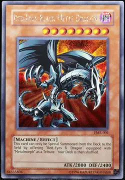 Yu-Gi-Oh! Red-Eyes Black Metal Dragon FMR-001 Secret Rare [NM-M] Promo | EN 2002 - Image 1
