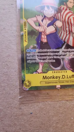 One Piece Card Game One Piece TCG Monkey D. Luffy OP-10-111 Promo Sealed - Image 5