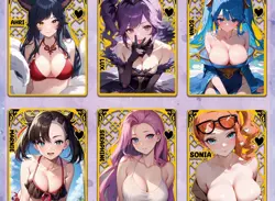 Goddess Genki Parade Trading Card Anime MEGA Spicy Waifu CCG 13 Pack Booster Box - Image 5