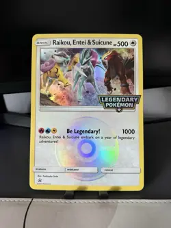 Raikou, Entei, & Suicune - Jumbo Card - Pokemon TCG NM - Image 1