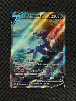 Pokemon Cards Hisuian Samurott V GG51/GG70 Crown Zenith Galarian Gallery Holo - Image 2