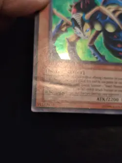 Yu-Gi-OH! SECRET RARE CARD INSECT QUEEN CT1-EN005 MP - Image 4