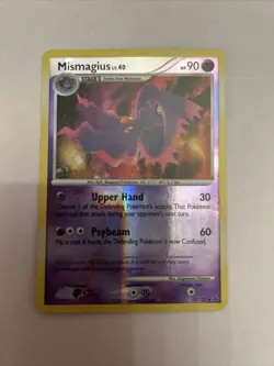 Mismagius 55/127 Reverse Holo Platinum Base Set Pokemon Card Excellent/Good - Image 1