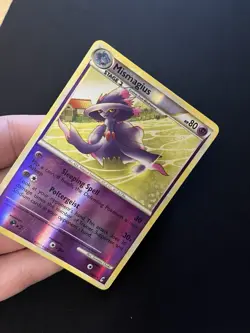 Mismagius 028/095 LP Reverse Holo Rare Pokemon Cards Vintage - Image 2