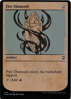 Fire Diamond (Showcase) - FOIL - C Commander Legends: Battle for Baldur's Gate 4 - Image 1