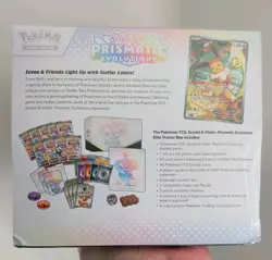 Pokemon TCG Prismatic Evolutions ETB Sealed with plastic case - Image 4