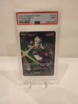 Gallade V - Lost Origin TG19/TG30 - PSA MINT 9 - Trainer Gallery - Pokemon - Image 1