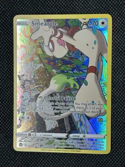 Pokemon TCG Smeargle TG10/TG30 Silver Tempest Full Art Ultra Rare Holo - Image 1