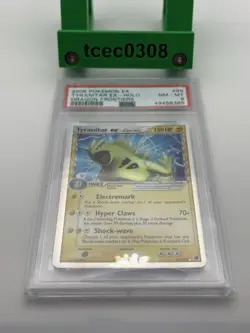 Tyranitar EX - Holo - 99/101 - Pokemon EX - Dragon Frontiers - PSA 8 - 2006 - Image 5