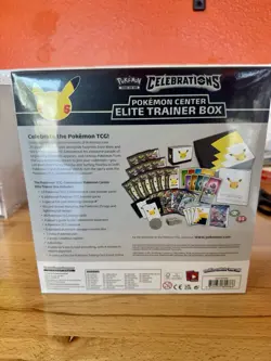 SEALED Celebrations - Pokemon Center - Elite Trainer Box ETB - 25th Anniversary 820650809866 - Image 2
