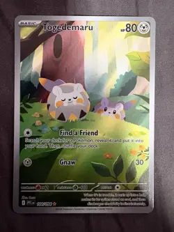 Togedemaru - 104/094 - IR - Phantasmal Flames PFL Mega Evolution - Pokemon NM/M - Image 1