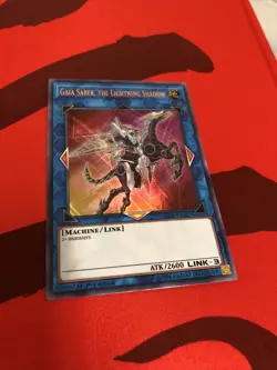 1x Gaia Saber the Lightning Shadow BLRR-EN087 - Yu-Gi-Oh! MTG_Dom NM Charity - Image 1