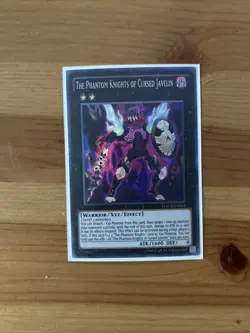 MP Yugioh The Phantom Knights Of Cursed Javelin Super Rare MACR-EN042 Unlimited - Image 1
